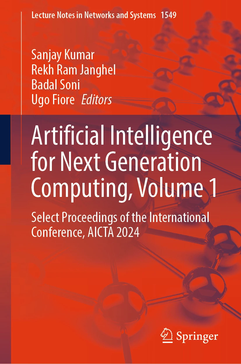 Aritificial Intelligence for Next Generation Computing, Volume 1 24 cover